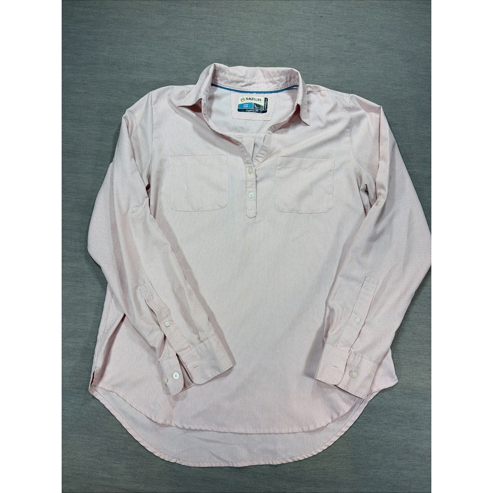 Women's Magellan Fishgear Classic Fit Light Pink Size Large
